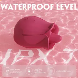 Generique Accessoire Anulingus Rose Pro 4 - 9 Vibrations